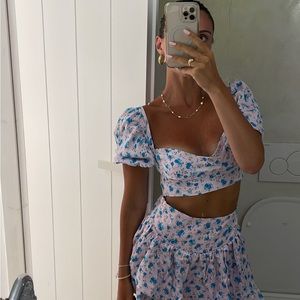 Floral Satin Set🪻